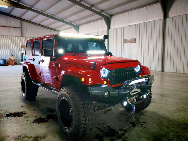 JEEP WRANGLER UNLIMITED SAHARA 2014